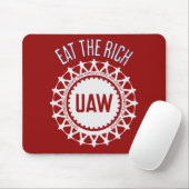Essen Sie den reichen UAW-Streit Mousepad (Mit Mouse)