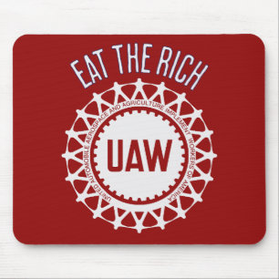 Essen Sie den reichen UAW-Streit Mousepad