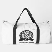 Essen Sie den Schlaf Karate Wiederholung "Discipli Duffle Bag (Vorderseite)