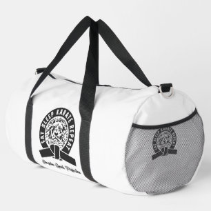 Essen Sie den Schlaf Karate Wiederholung "Discipli Duffle Bag