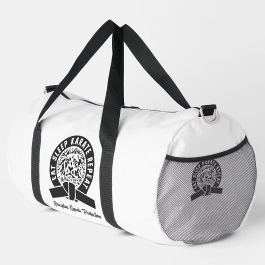 Essen Sie den Schlaf Karate Wiederholung "Discipli Duffle Bag (Rechte Ecke)