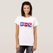 Essen Sie den T - Shirt der (Vorne ganz)