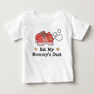 Essen Sie der Staub-langes Baby T-shirt