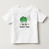 Essen Sie der Staub-Läufer-Baby-Kleinkind-T-Shirt Kleinkind T-shirt (Vorderseite)