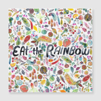 ESSEN SIE DIE RAINBOW farbenfrohe Früchte Veggies 