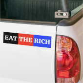 Essen Sie die Reichen Autoaufkleber (Auf Lkw)