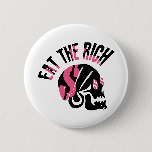 Essen Sie die Reichen Button (Vorderseite)
