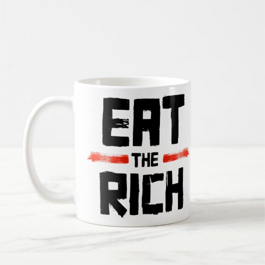 ESSEN SIE DIE REICHEN KAFFEETASSE (Links)