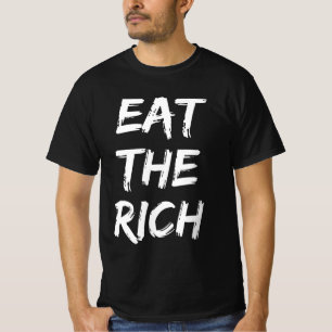 Essen Sie die Reichen - Sozialistin T-Shirt