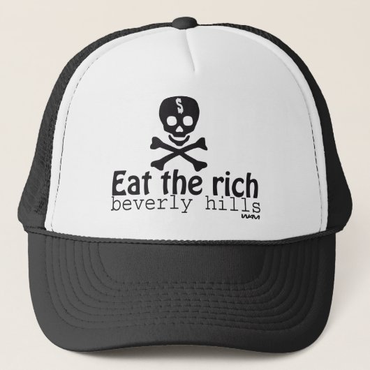 ESSEN SIE DIE REICHEN TRUCKERKAPPE (Vorderseite)