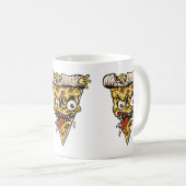 Essen Sie diese Pizza-Tasse - für wahre Pizzafreun Kaffeetasse (VorderseiteRechts)