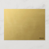 Essen Sie Drink und seien Sie Merry Snowberries We Postkarte (Rückseite)