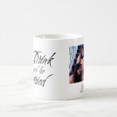 Essen Sie DRINK und seien Sie VERHEIRATETE Brautge Kaffeetasse (Mittel)