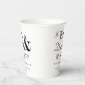 Essen Sie Drink und seien Sie vierzig Retro 40. Ge Pappbecher (Rechts)