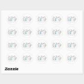 Essen Sie Drinks & Anzug Up Trauzeugen Stickers (Blatt)