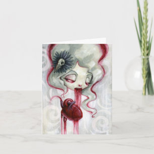 Essen Sie ein Herz, gewinnen Sie seine Liebe Karte