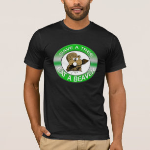 Essen Sie einen Biber T-Shirt