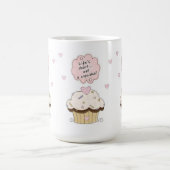 Essen Sie einen kleinen Kuchen Kaffeetasse (Mittel)