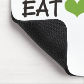 Essen Sie Einheimisches Mousepad (Ecke)