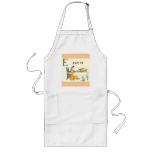 Essen Sie es Lange Schürze