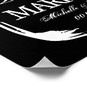 Essen Sie etwas trinken und seien Sie verheiratete Poster (Ecke)