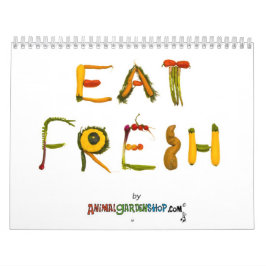 Essen Sie frisches 2010 Kalender