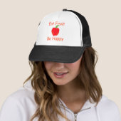 Essen Sie Frucht, seien Sie mit großem Crunchy Truckerkappe (Beispiel)