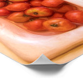 Essen Sie gesundes wertvolles Plakatpapier (Matte) Poster (Ecke)