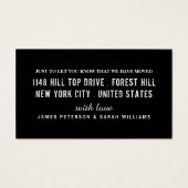 Essen Sie Getränke auf unserer neuen Zuhause, ände (Rückseite)