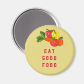 Essen Sie gut Magnet (Vorderseite/Rückseite)