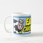 Essen Sie Huhn! Kaffeetasse (Links)