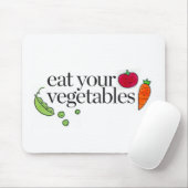 Essen Sie Ihr Gemüse Mousepad (Mit Mouse)