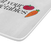 Essen Sie Ihr Gemüse Schneidebrett (Ecke)