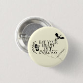 Essen Sie Ihr Herz aus, Klammern Button (Vorne & Hinten)