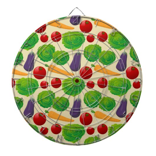 Essen Sie Ihre Gemüse Dartscheibe (vorne)