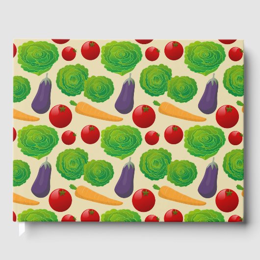 Essen Sie Ihre Gemüse Gästebuch (Vorderseite)