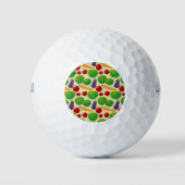 Essen Sie Ihre Gemüse Golfball (Vorderseite)