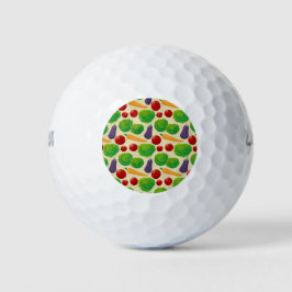 Essen Sie Ihre Gemüse Golfball