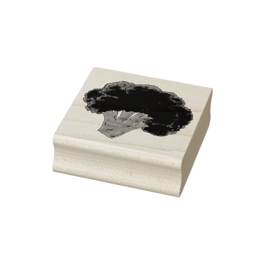 Essen Sie Ihre Gemüse grüner Broccoli-Brunch Gummistempel (Stempel)