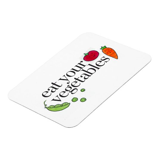 Essen Sie Ihre Gemüse Magnet (Linke Seite)