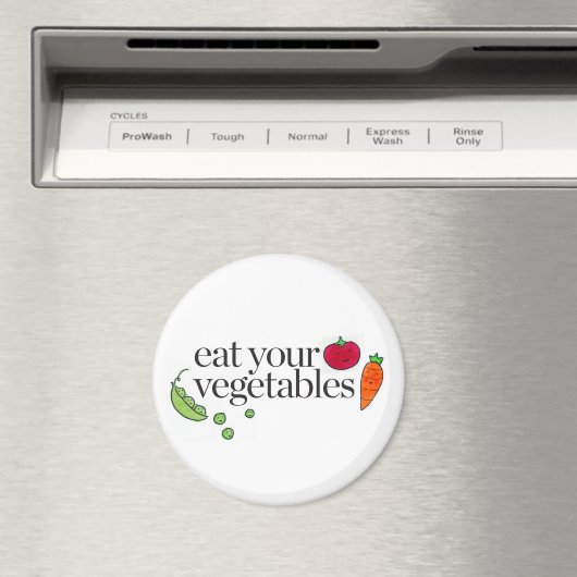 Essen Sie Ihre Gemüse Magnet (In Situ (Geschirrspüler))