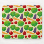 Essen Sie Ihre Gemüse Mousepad (Vorne)