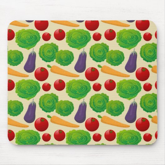 Essen Sie Ihre Gemüse Mousepad (Vorne)
