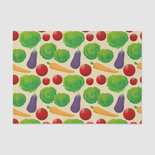 Essen Sie Ihre Gemüse Seidenpapier (Vorderseite)