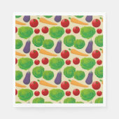 Essen Sie Ihre Gemüse Serviette (Vorderseite)