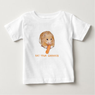 Essen Sie Ihre Karotten Baby T-shirt