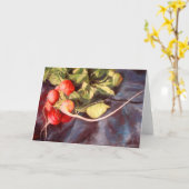 Essen Sie Ihre Veggies #3 Karte (Gelbe Blume)