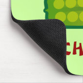 Essen Sie Ihre Veggies geben ERBSEN eine Mousepad (Ecke)