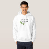 Essen Sie Ihre Veggies Hoodie (Vorne ganz)