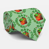 Essen Sie Ihre Veggies Krawatte (Gerollt)